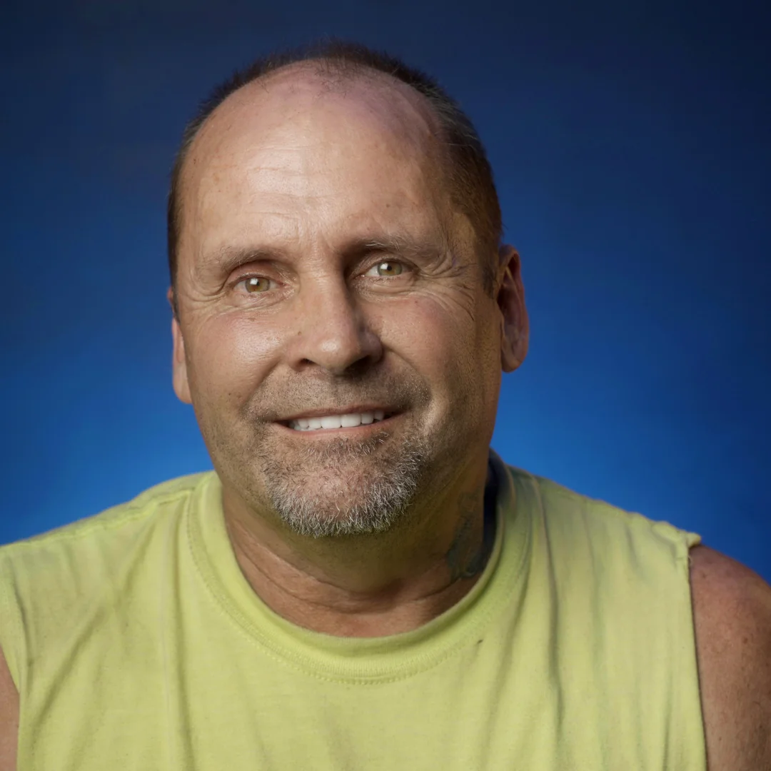 Leroy S. after implant dentures treatment at New York Dental Implants
